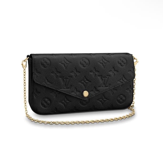 [상태s]루이비통 포쉐트 펠리시 앙프렝뜨 블랙