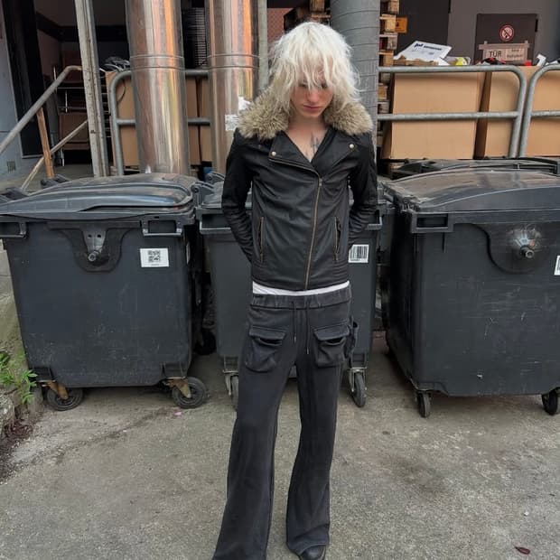 So silent Fur rider jacket