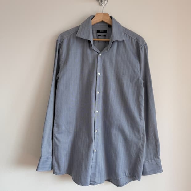 휴고보스(HUGO BOSS) 헤링본 셔츠