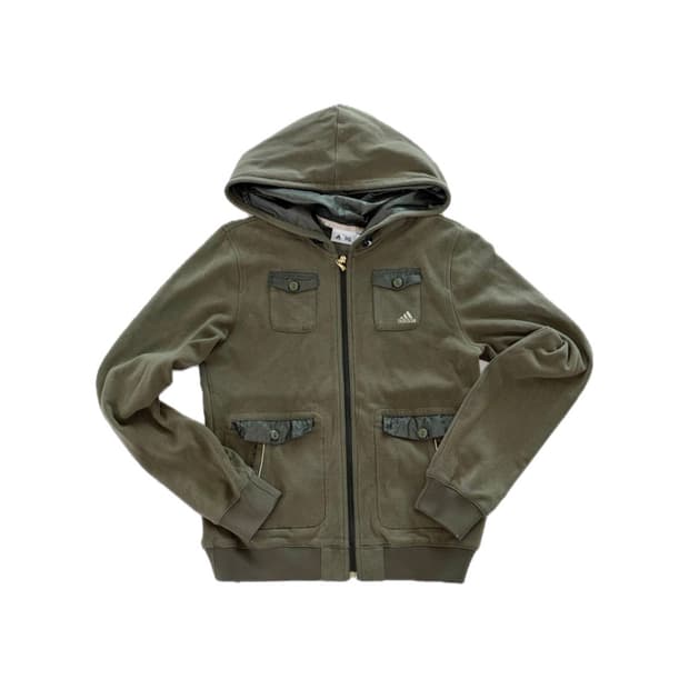 빈티지 아디다스 플리스 후드집업