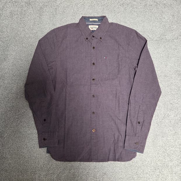 Tommy Hilfiger 체크 셔츠 M
