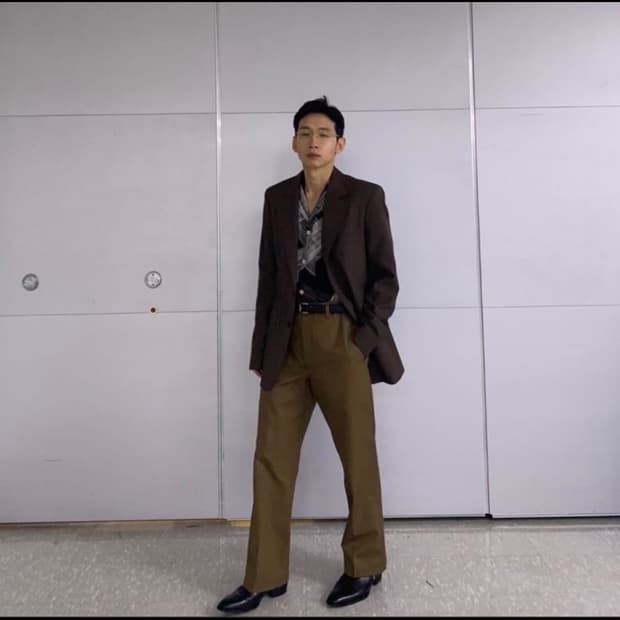 르메르 부츠컷 트라우저