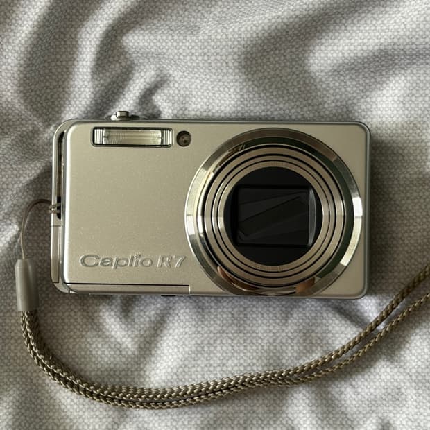 미품🫧 Ricoh Caplio R7 리코 카플리오 실버