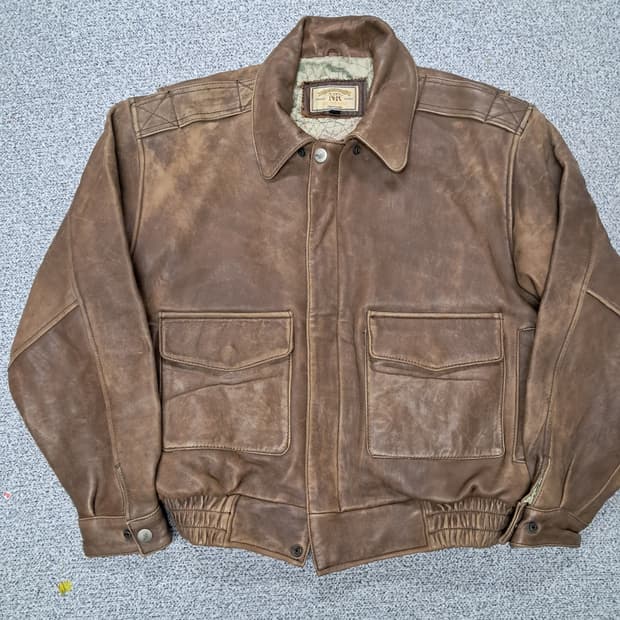 빈티지가죽자켓
