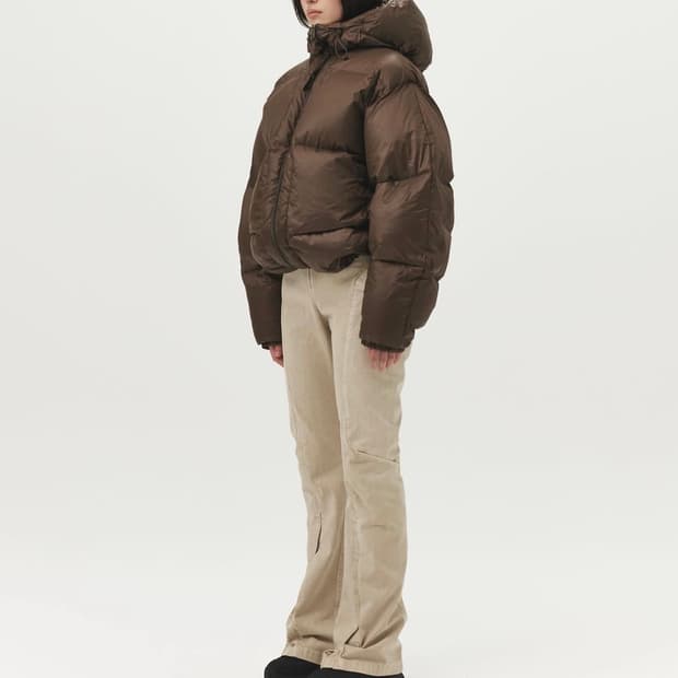 누마레ee 숏 다운자켓 M