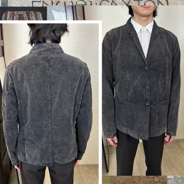 TRANSIT 코튼 자켓