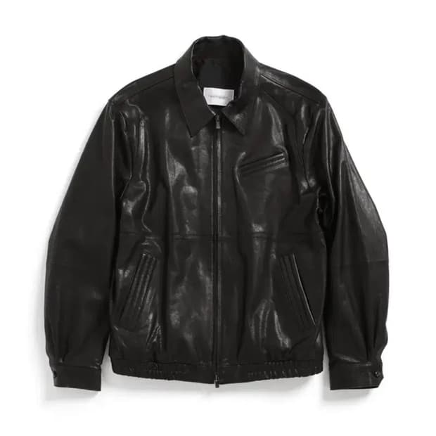 해칭룸 볼륨 레더 램스킨 자켓 2사이즈 새상품