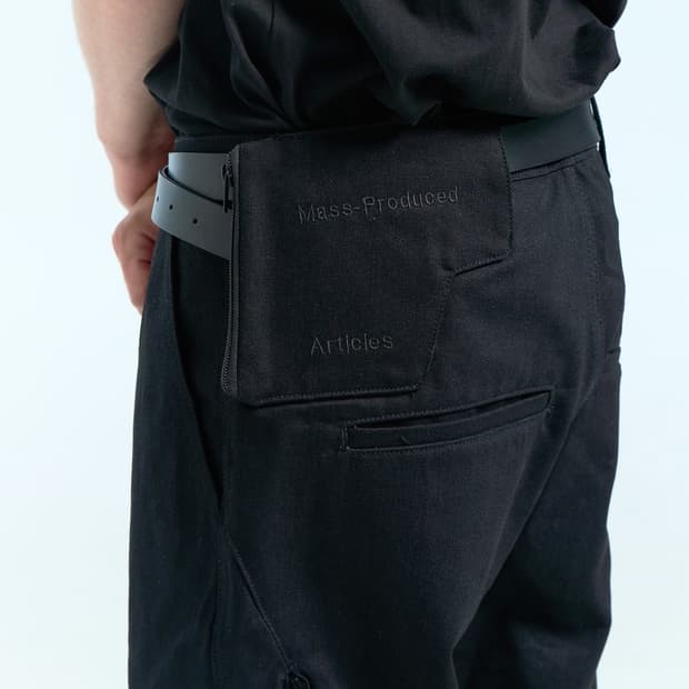 MPa WALLET RAW DENIM PANTS (BLACK)