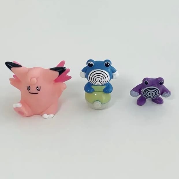 고전 포켓몬스터 수륙챙이 스탬프 피규어 강챙이 포켓몬 픽시 삐삐