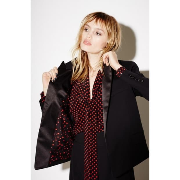 케이트 모스 x 이큅먼트 시그니처 블라우스