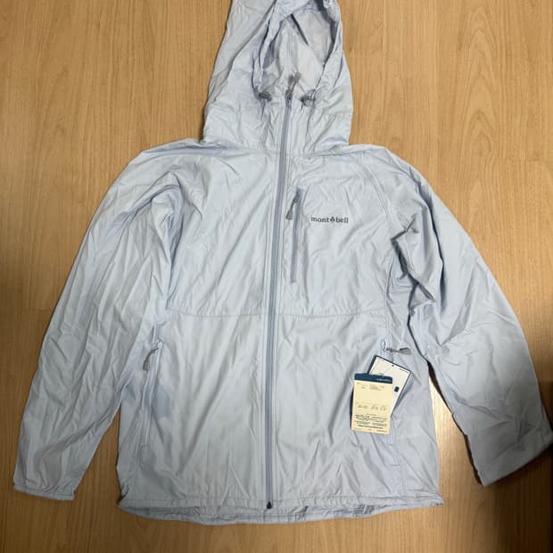 (W) 몽벨 윈드 블라스트 후드 자켓 라이트 블루