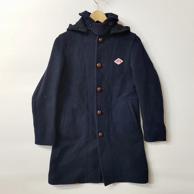 DANTON 단톤 울 코트 네이비