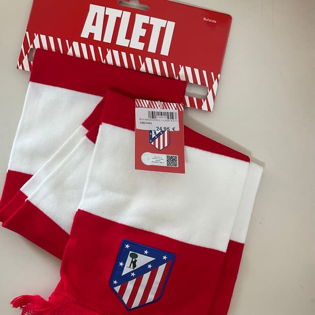 새상품) 아틀레티코 AT마드리드 프리미엄 클래식 머플러