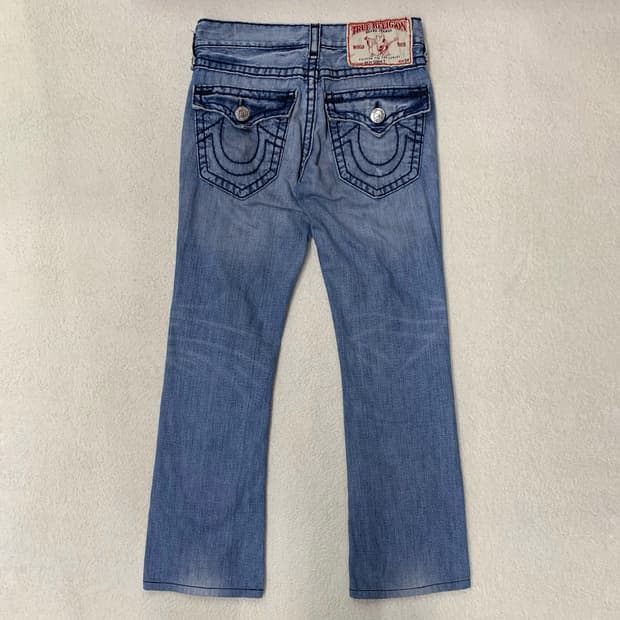 [표기 30, 실측 34] 트루 릴리전 BILLY SUPER T 부츠컷 