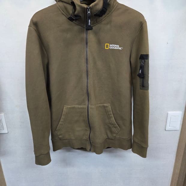 내셔널지오그래픽 세리코 기모 후드집업 xl