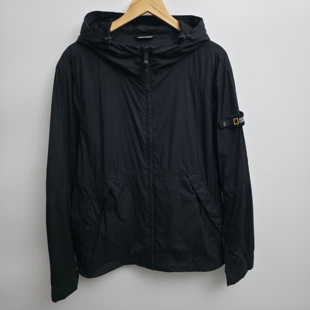 [XL] 내셔널지오그래픽 블랙 바람막이