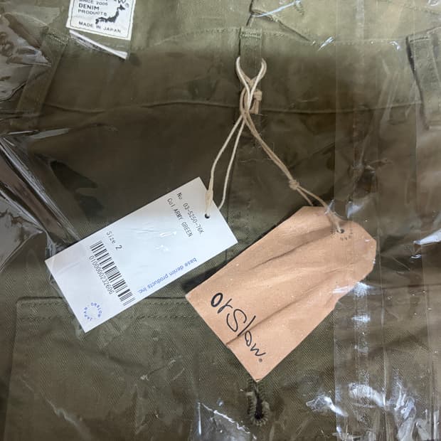 오어슬로우 투포켓 카고 팬츠 2사이즈