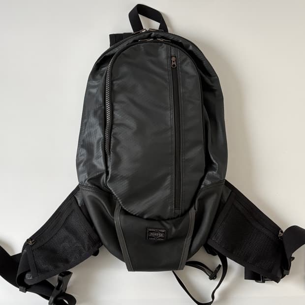 요시다포터 워터프루브 나일론 백팩 블랙