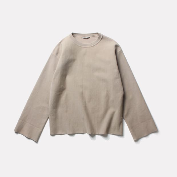 오라리 컷오프 스웻셔츠_2672