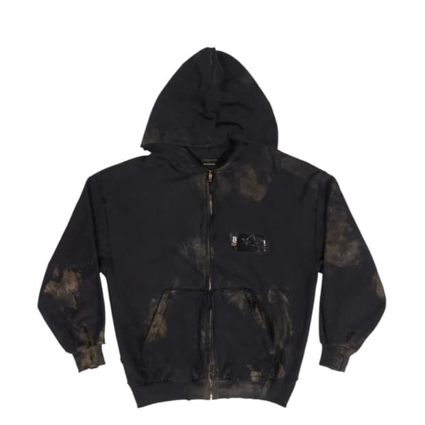 GAFFER ZIP UP HOODIE XS