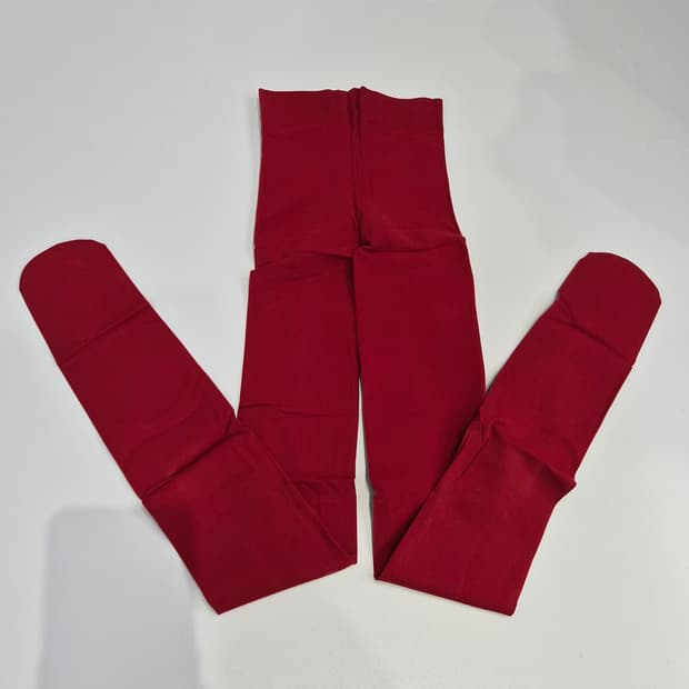 튜튜안나 60데니어 레드 팬티스타킹