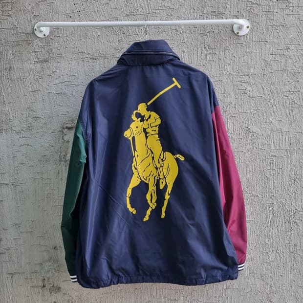 폴로 빅포니 백로고 USA스타디움 바람막이