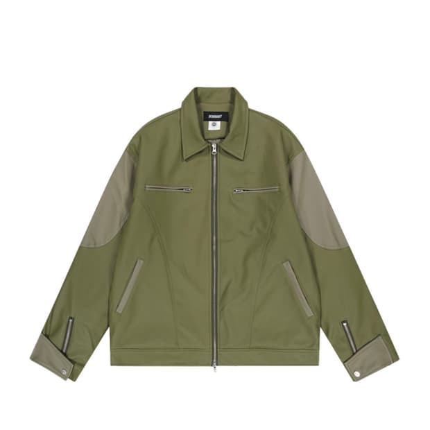 도미넌트 레더 자켓