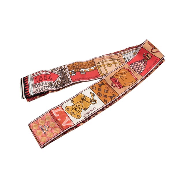 루이비통 조드르베쥬 실크 방도 스카프