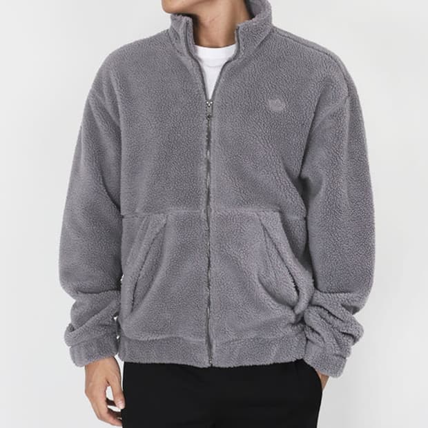 Adidas 플리스 기모 자켓