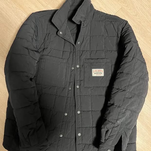 스투시 퀼티드 퍼디그셔츠