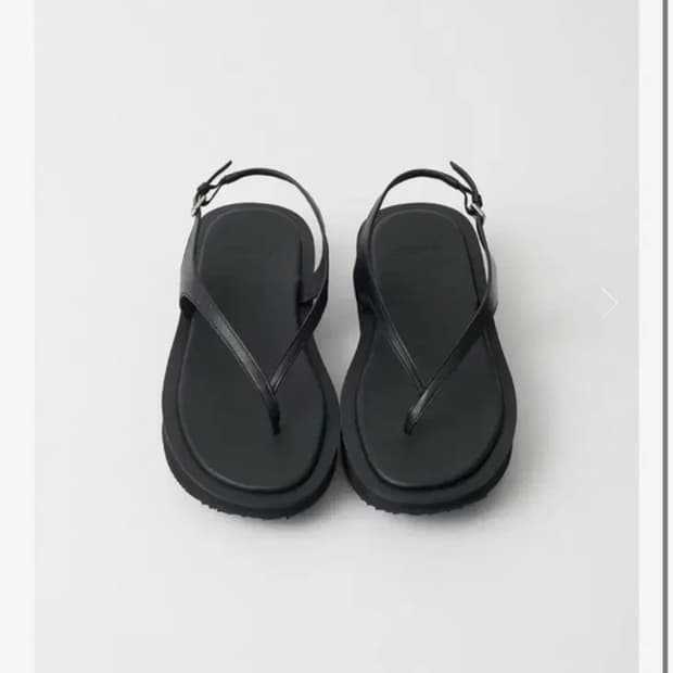 Size 230 / 얼바닉30 클라우디 샌들 블랙