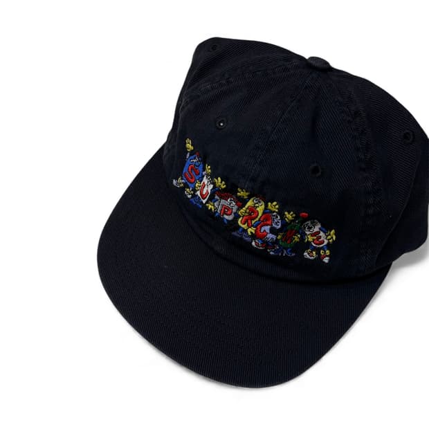 슈프림 프렌즈 6패널 캡 블랙