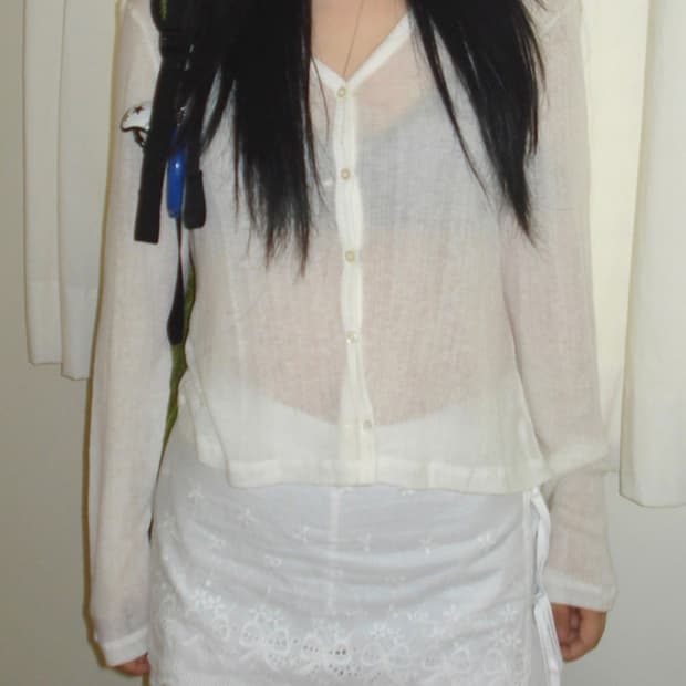 아워캐비넷 calm slim cardigan brown