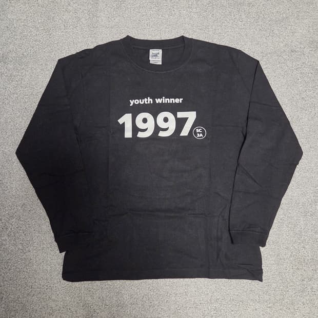 Cross Stitch 빈티지 긴팔 티셔츠 M-L