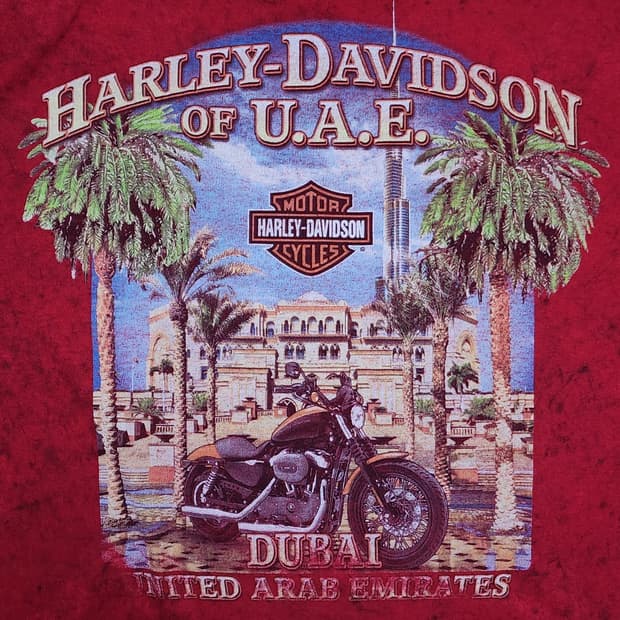 할리데이비슨 Dubai U.A.E. Dealer 티셔츠