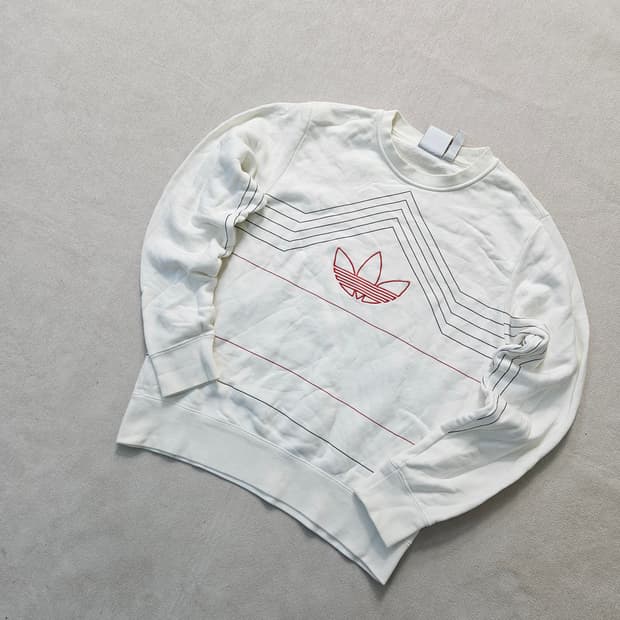 L 아디다스 라이벌리 맨투맨 0323Y