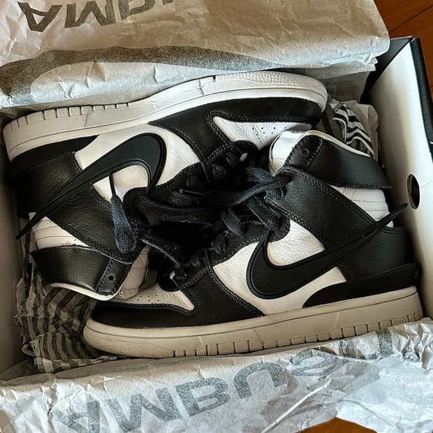 엠부쉬 덩크하이 블랙 230