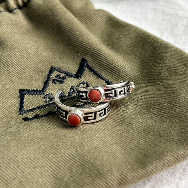 Saad 사드 925 스털링실버 귀걸이