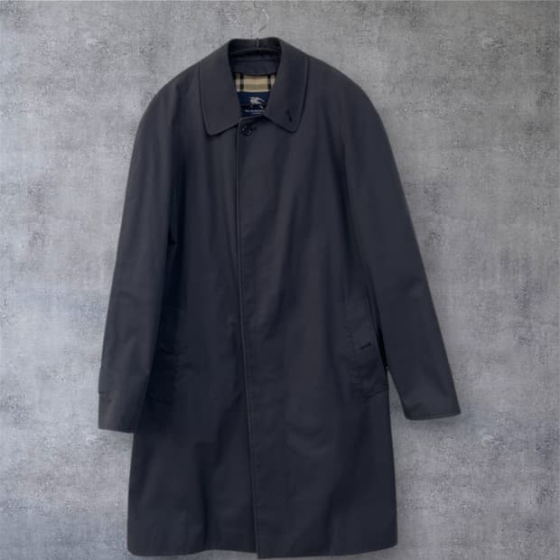 버버리 Burberry 다크차콜  런던 클래식 싱글 맥코트 롱코트 46