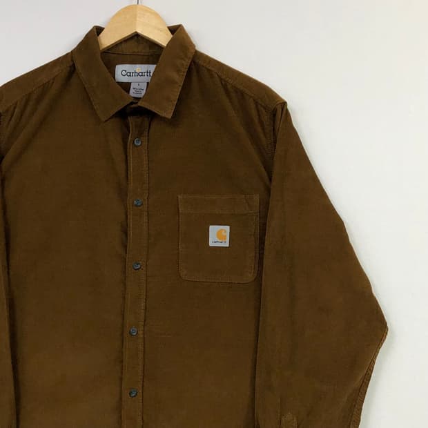 L 칼하트 코듀로이 셔츠