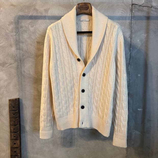 수트서플라이 숄칼라 가디건 100