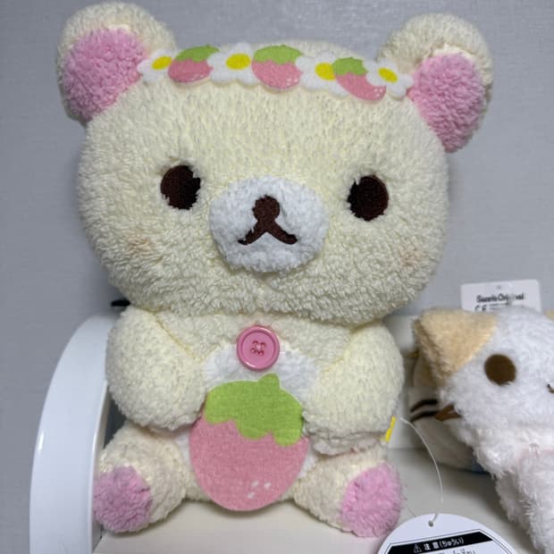 딸기 복슬 코리락쿠마 이치고 산엑스