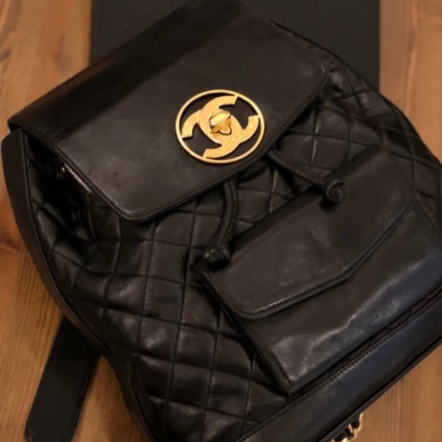 샤넬 Quilted CC 백팩