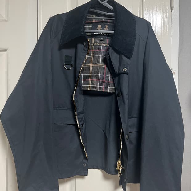 바버 스페이 캐주얼 논왁스 os m사이즈 새상품급