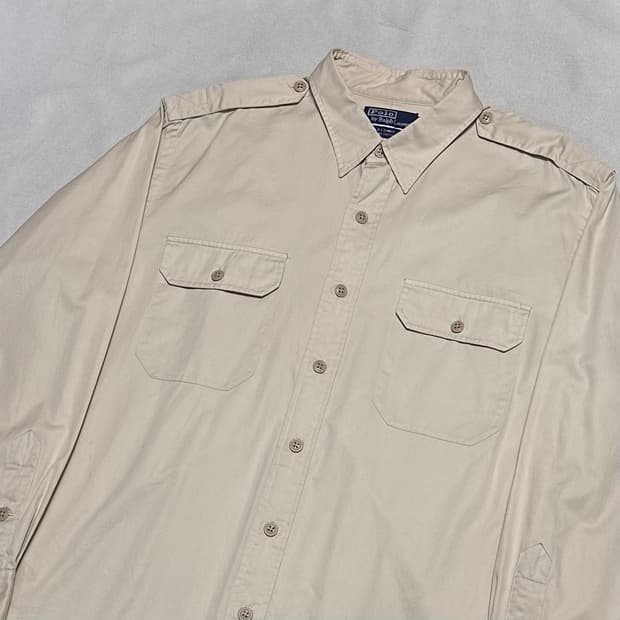 XL 폴로랄프로렌 데블포켓 워크셔츠