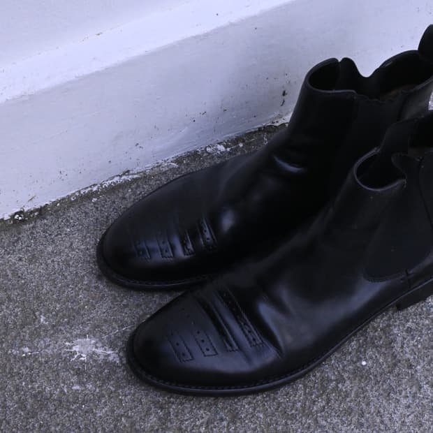 Jil Sander by Raf Simons Leather boot