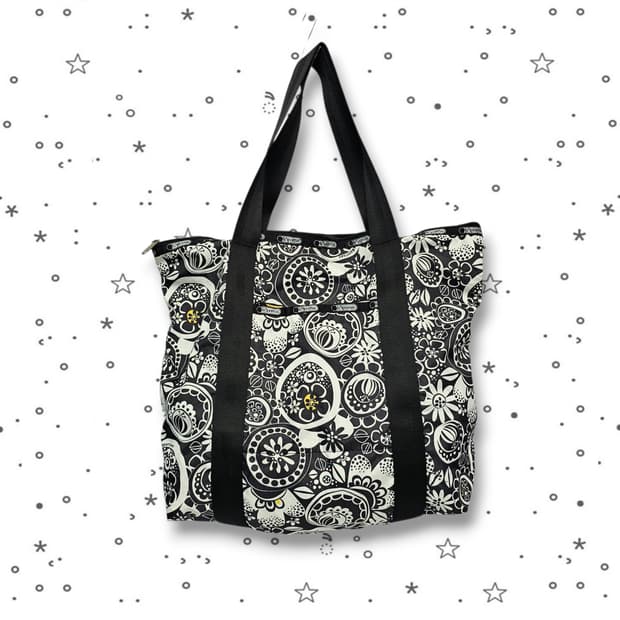 LeSportsac 레스포삭 플로럴 모노크롬 토트백