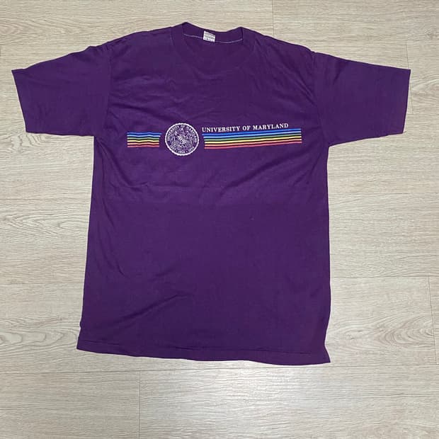 80s made in usa 싱글스티치 티셔츠