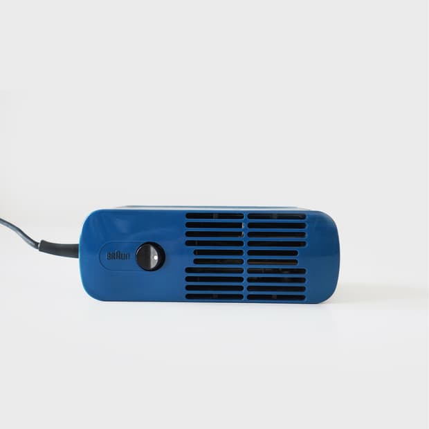 Vintage Braun HLD 4 Hair Dryer Blue