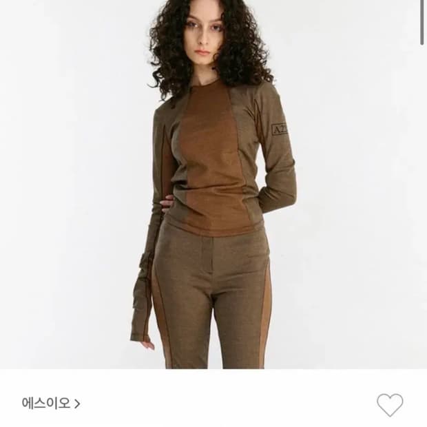 SEO seoul_Divided piping top_brown